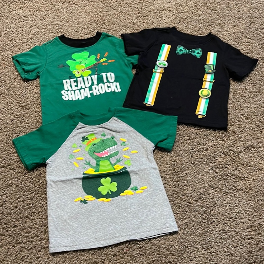 Toddler Boy Size 3T St. Patrick’s Day T-Shirts